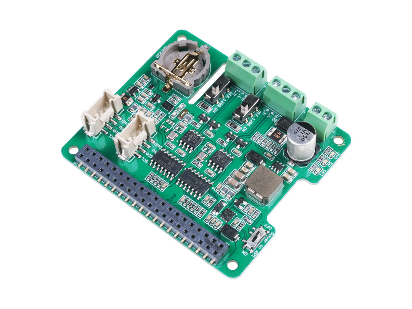2-Kanaals CAN-BUS(FD) Shield voor Raspberry Pi