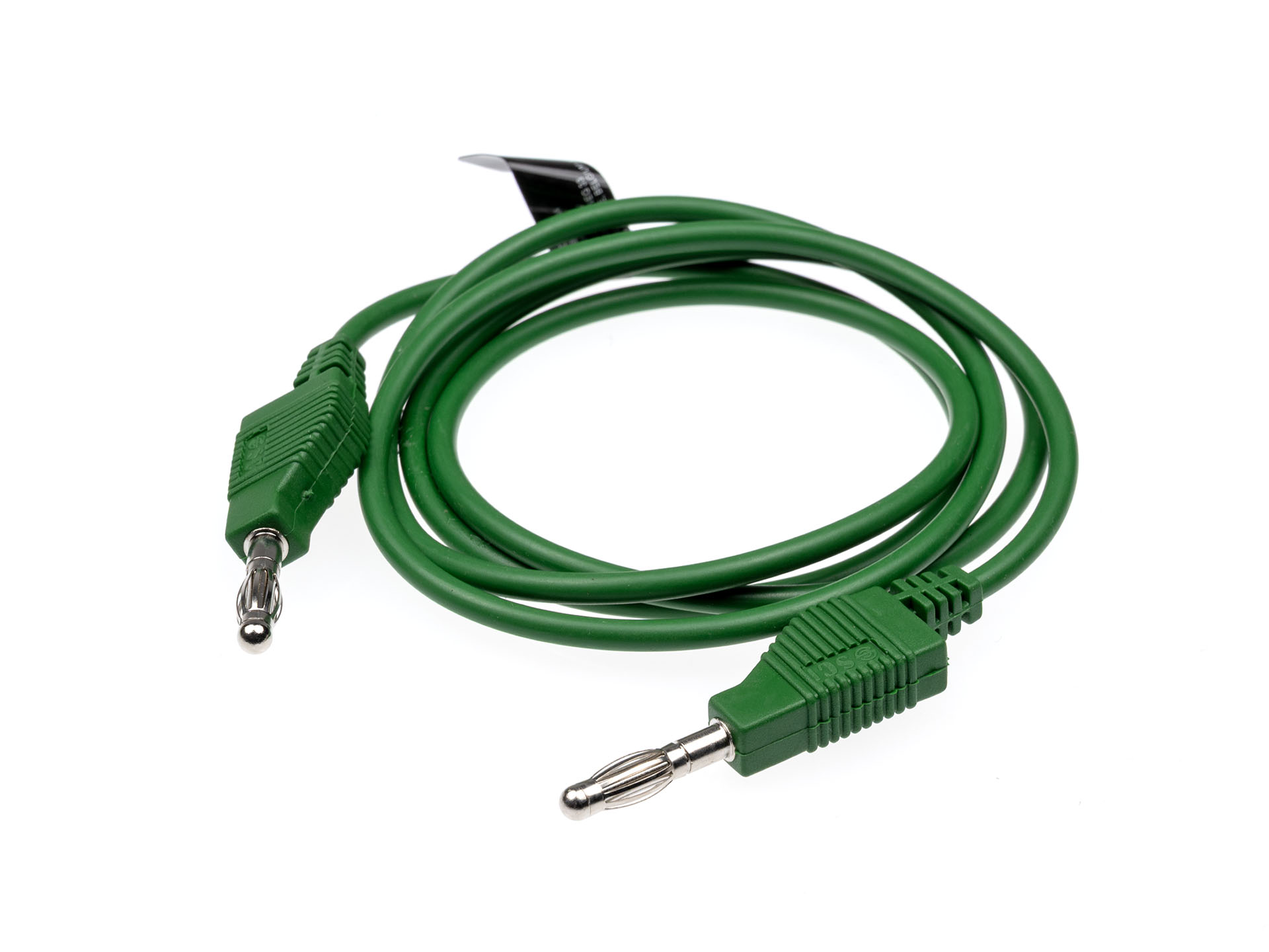 Meetsnoer max. 30V/3A - 4mm Banaanstekker - 100cm - Groen