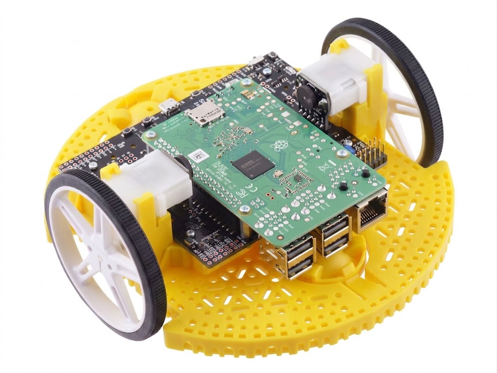 Romi Robot Kit voor FIRST - Geel