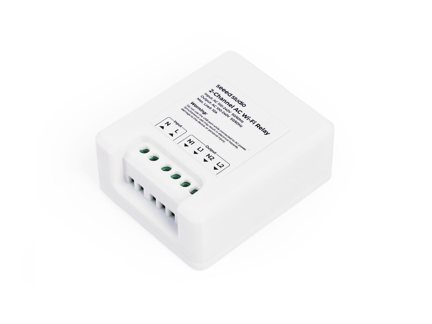 XIAO 2-Kanaals Wi-Fi AC Relais