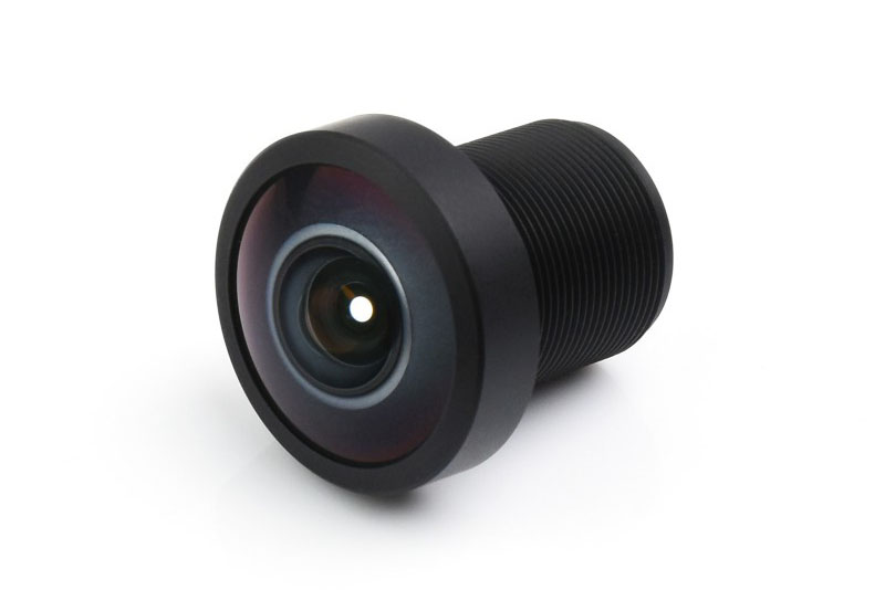 M12 High Resolution Lens, 14MP, 184.6° Ultra wide angle, 2.72mm Focal length