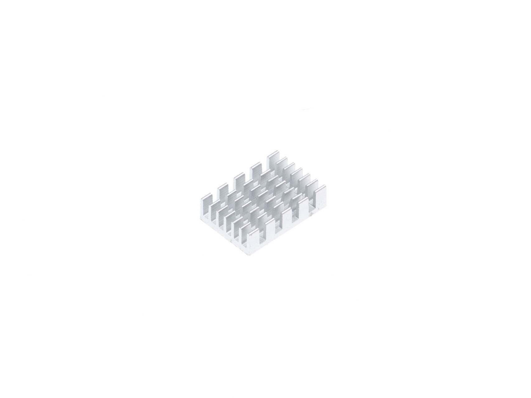 Heat Sink voor Raspberry Pi 5 CPU - 17x12x5mm