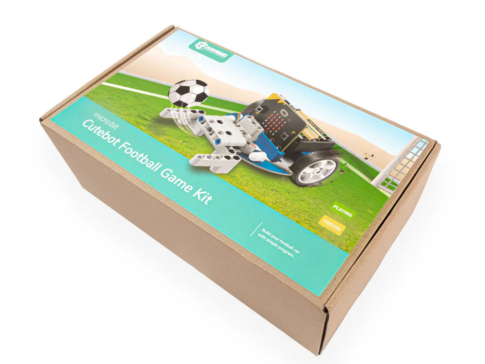 ELECFREAKS micro:bit Cutebot Fun Football Game Kit