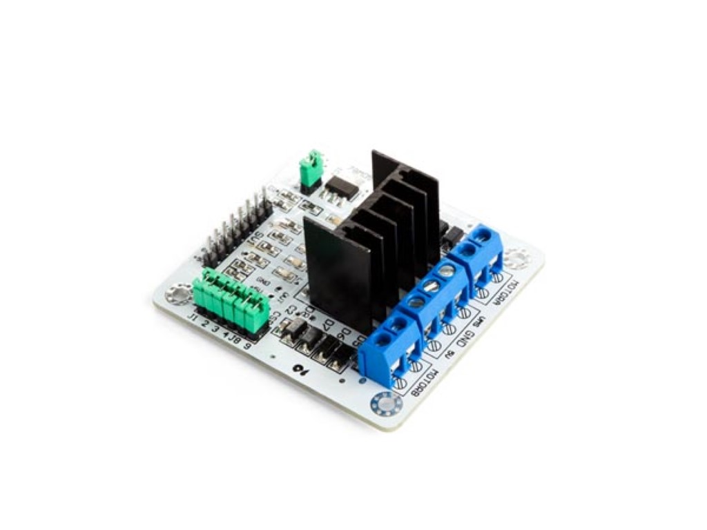 L298N Dubbele H-Brug Driver voor DC- en Stappenmotoren