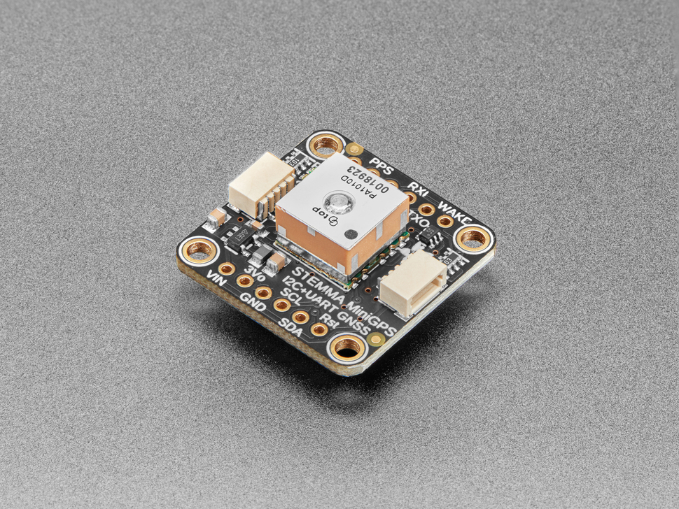 Mini GPS PA1010D - UART en I2C - STEMMA QT