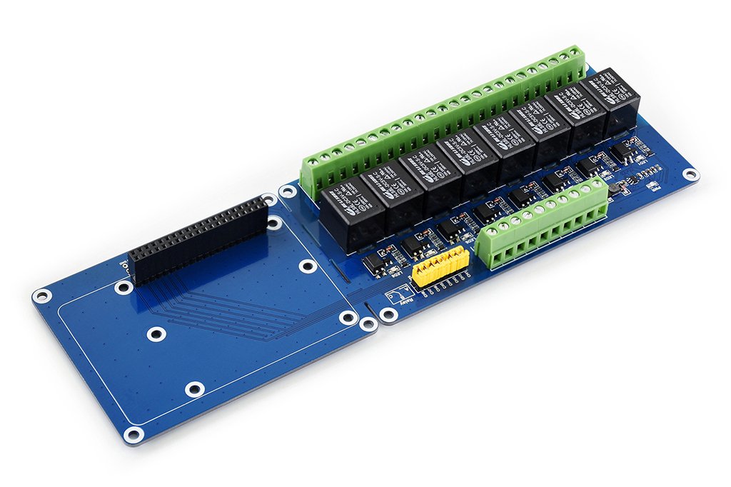Raspberry Pi 8-Channel Relay Expansion Board
