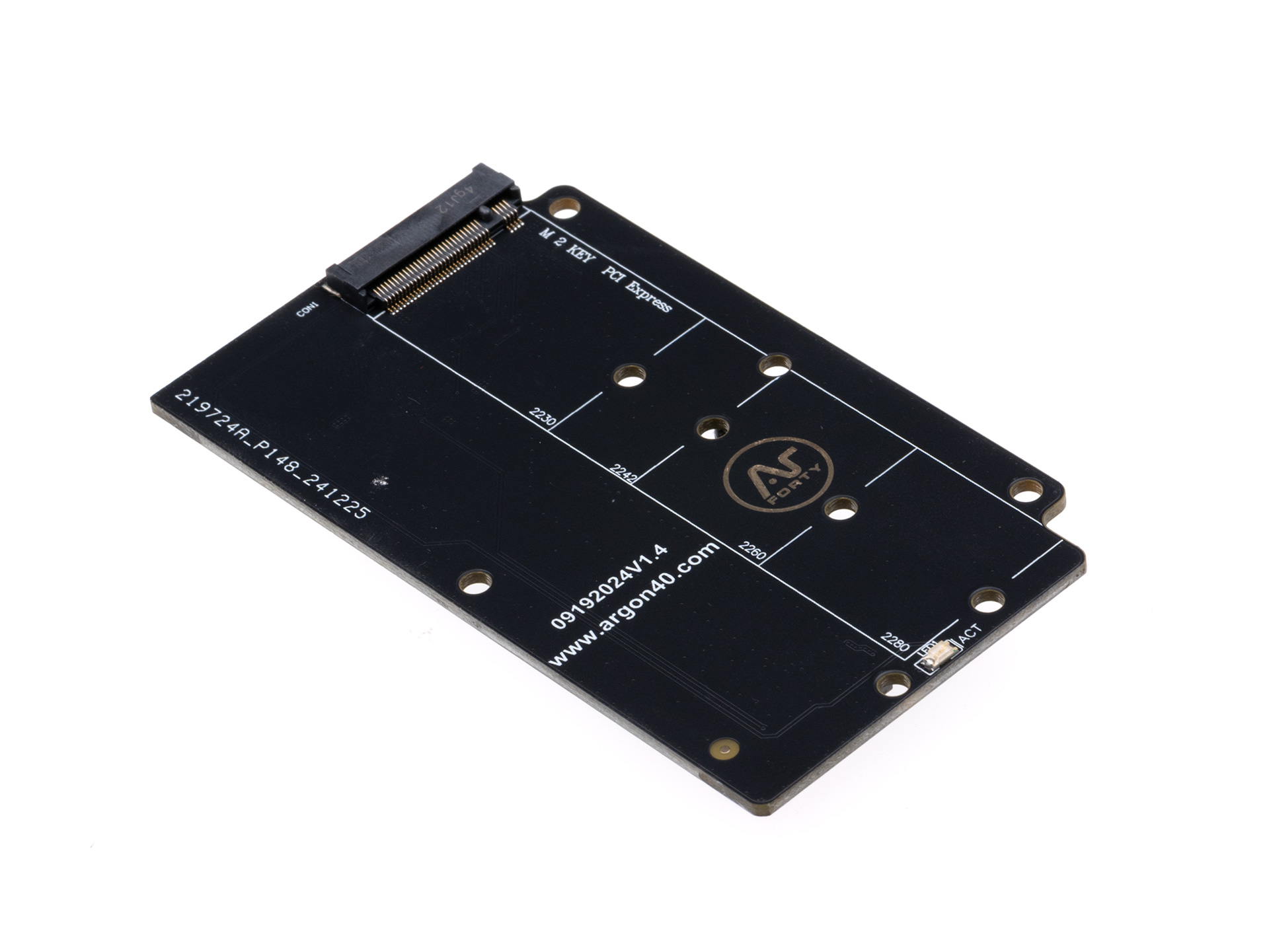 Argon ONE V5 M.2 Single NVMe PCIe Expansion Board
