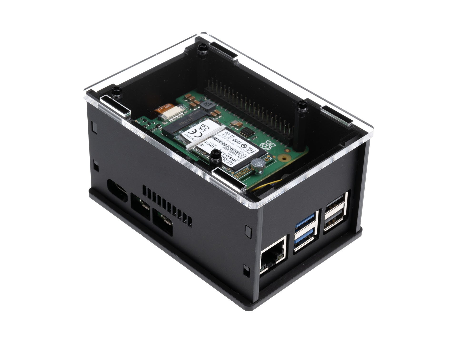 Unity V3 HAT behuizing voor RPi 5