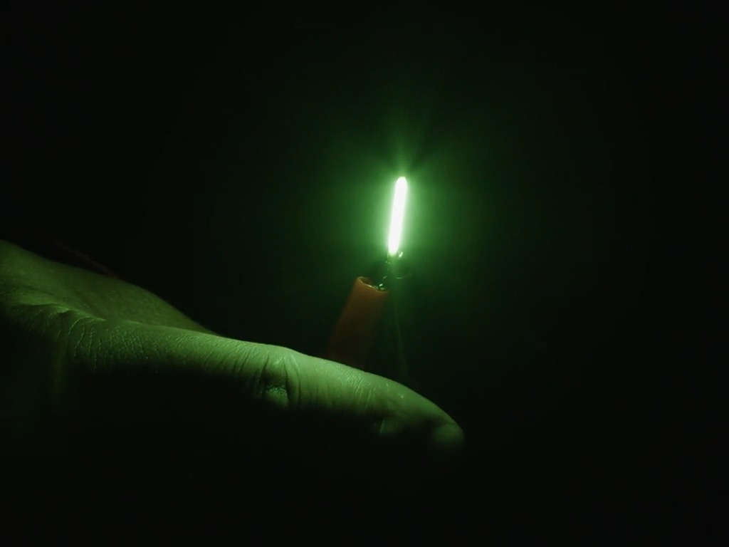 Single-Ended Flexible LED Filament - 3V 25mm lang - Groen
