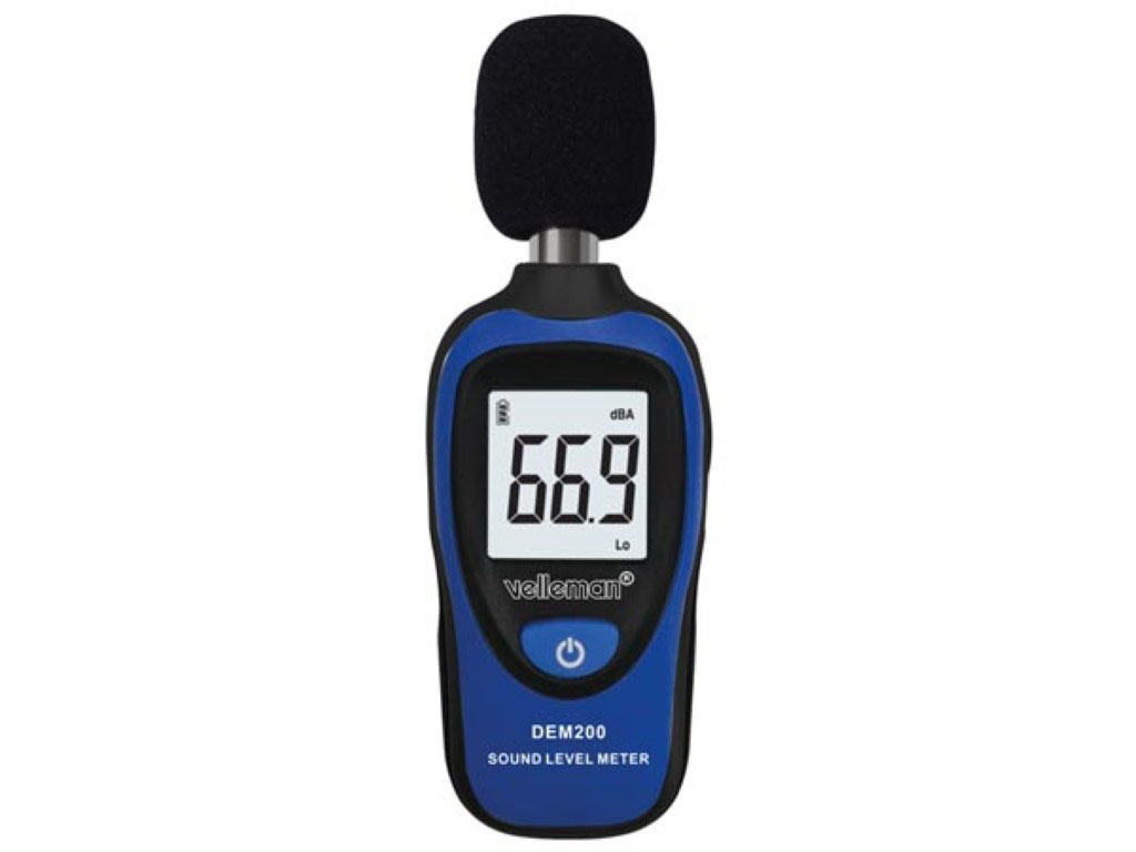 Compacte geluidsmeter met LCD-display - 30-130dB