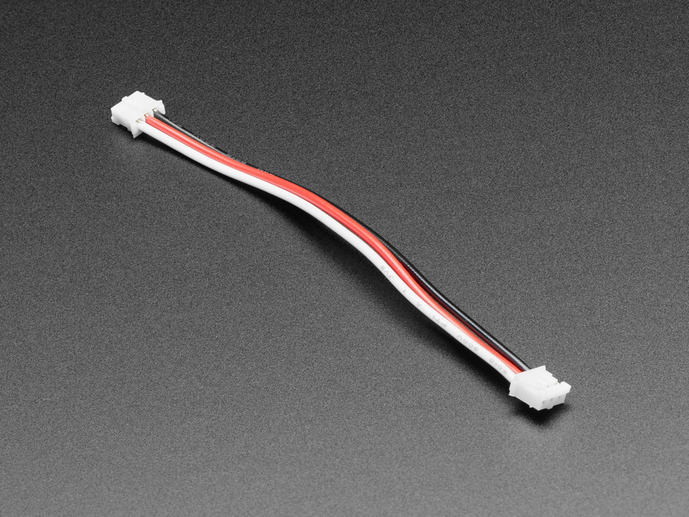JST PH 2mm 3-pin Plug-Plug Cable - 100mm long