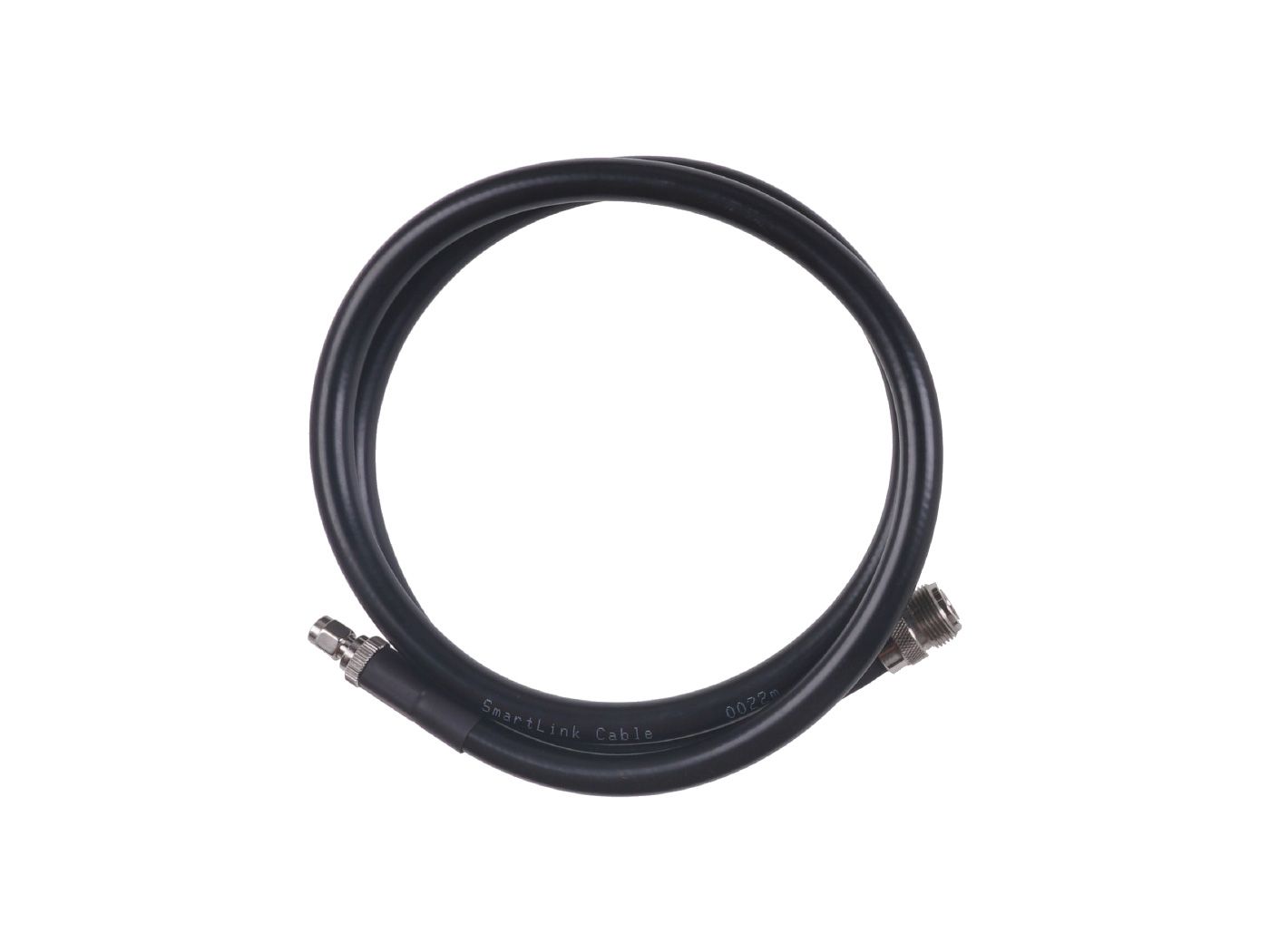 N Female naar RP-SMA Male RF kabel - CFD400 - Zwart - 1m