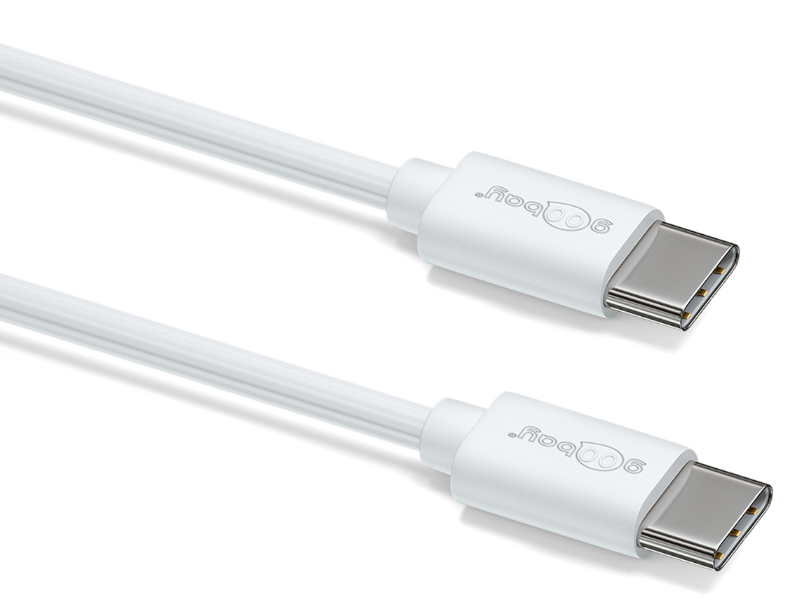 USB-C naar USB-C kabel - 2 meter - Wit