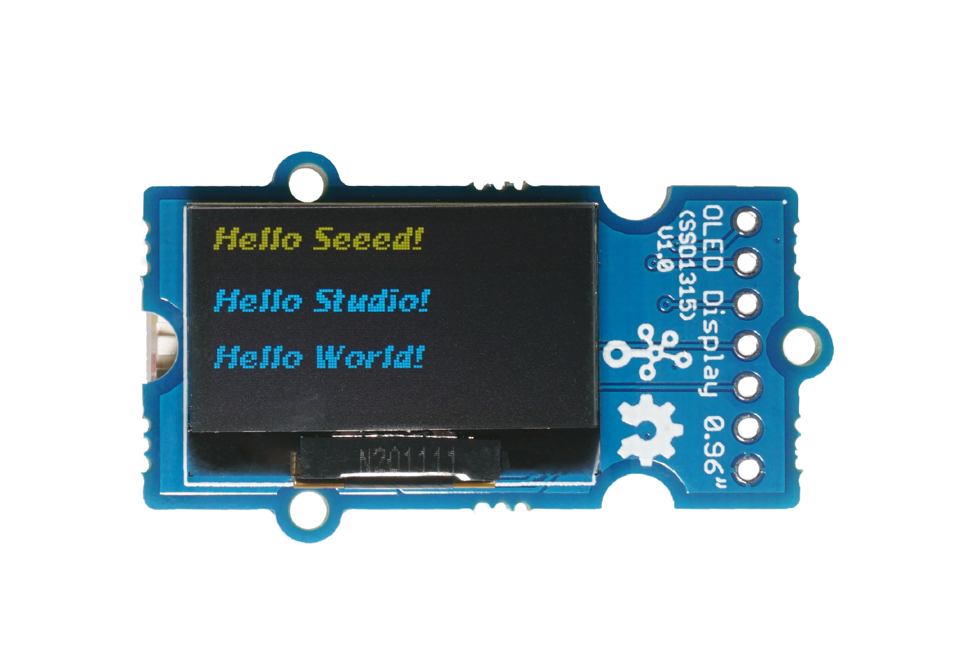 Grove - OLED Yellow & Blue Display 0.96 (SSD1315)