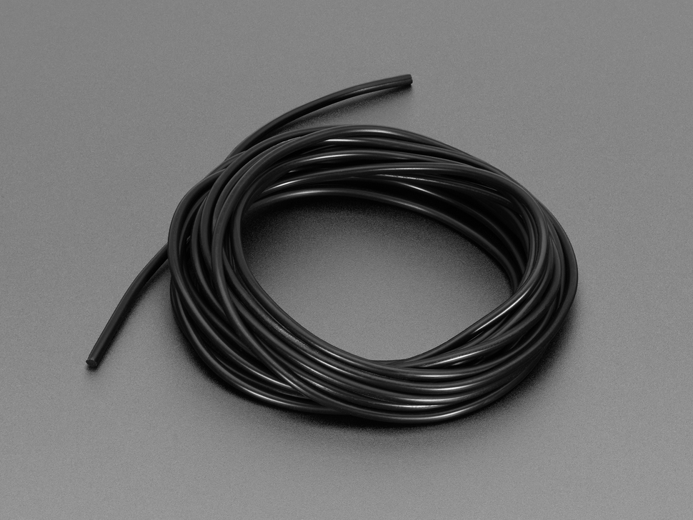 Conductive Rubber Cord Stretch Sensor + extras - 3m lang