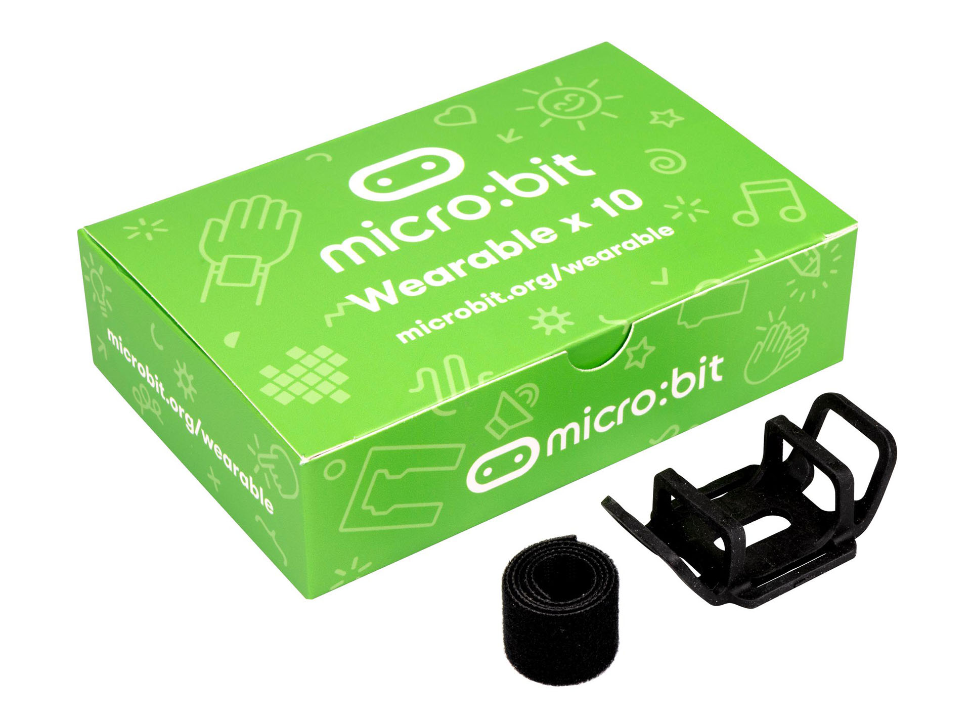 Draagbare micro:bit Houder met Polsband - 10-pack