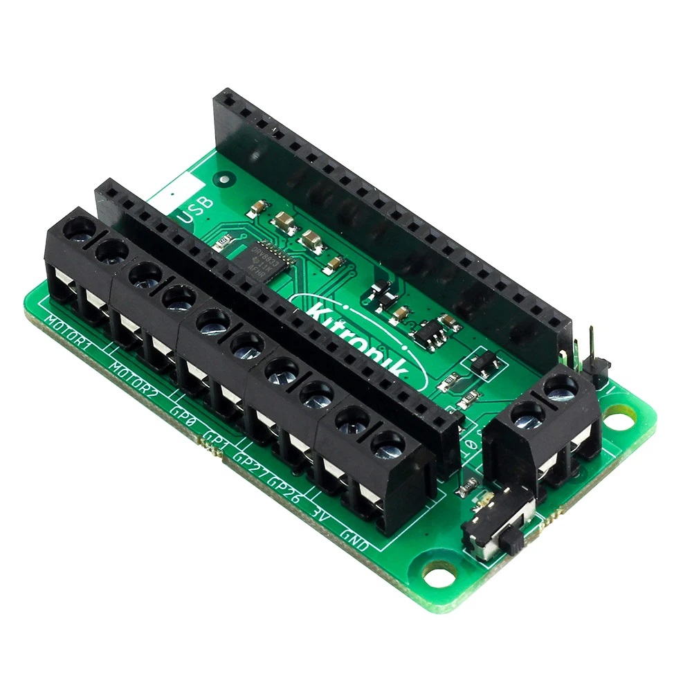 Kitronik Motor Driver Board voor Raspberry Pi Pico