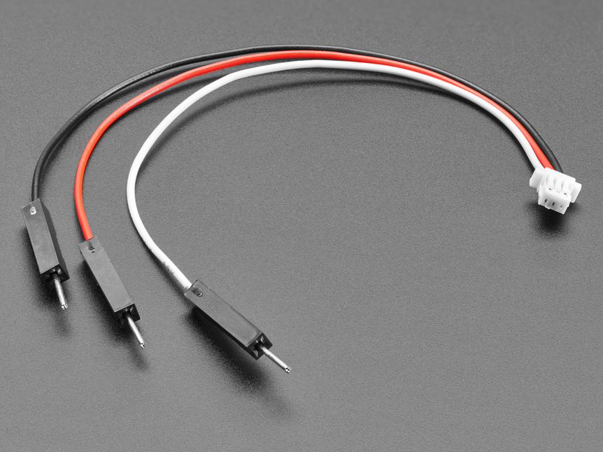 JST SH 1mm Pitch 3 Pin naar Male Headers Kabel - 100mm lang