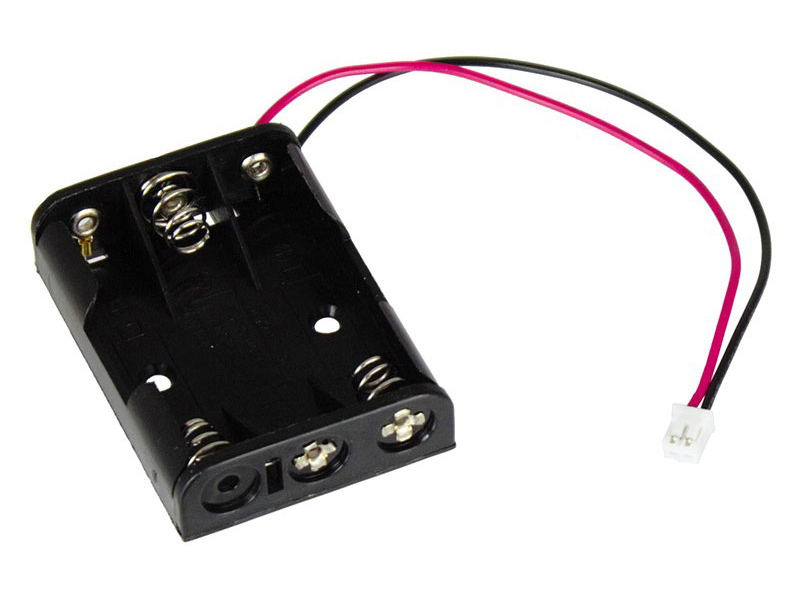 3x AAA Batterijhouder met JST connector