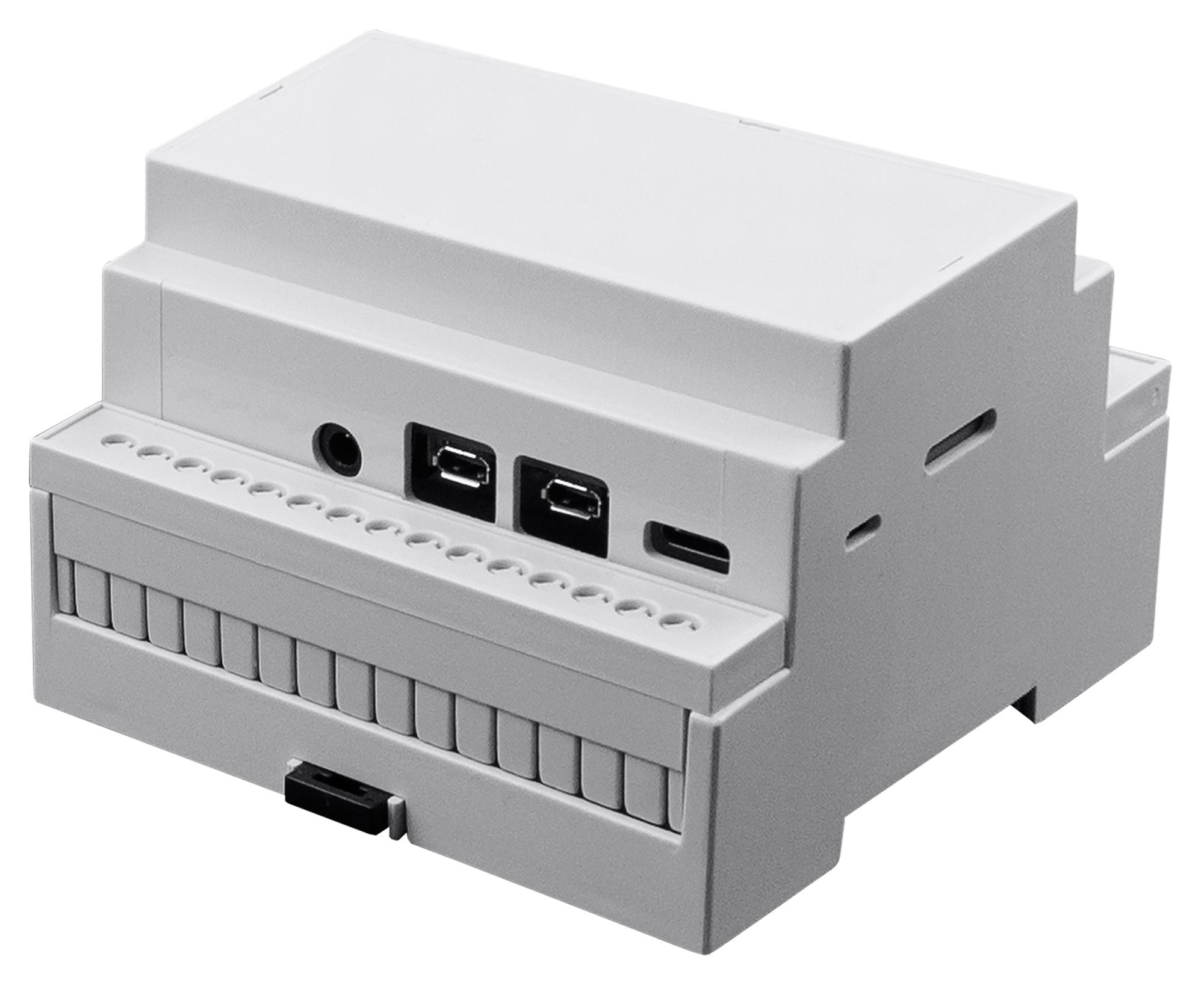 DIN Rail Behuizing voor RPi 4