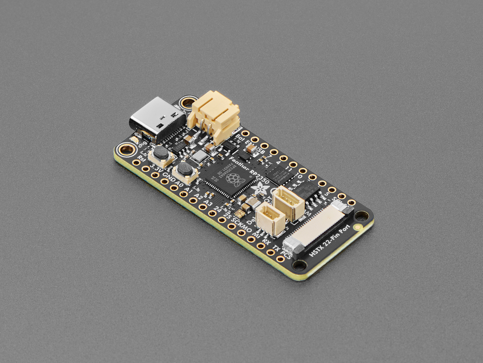 Adafruit Feather RP2350 met HSTX Port en 8MB PSRAM