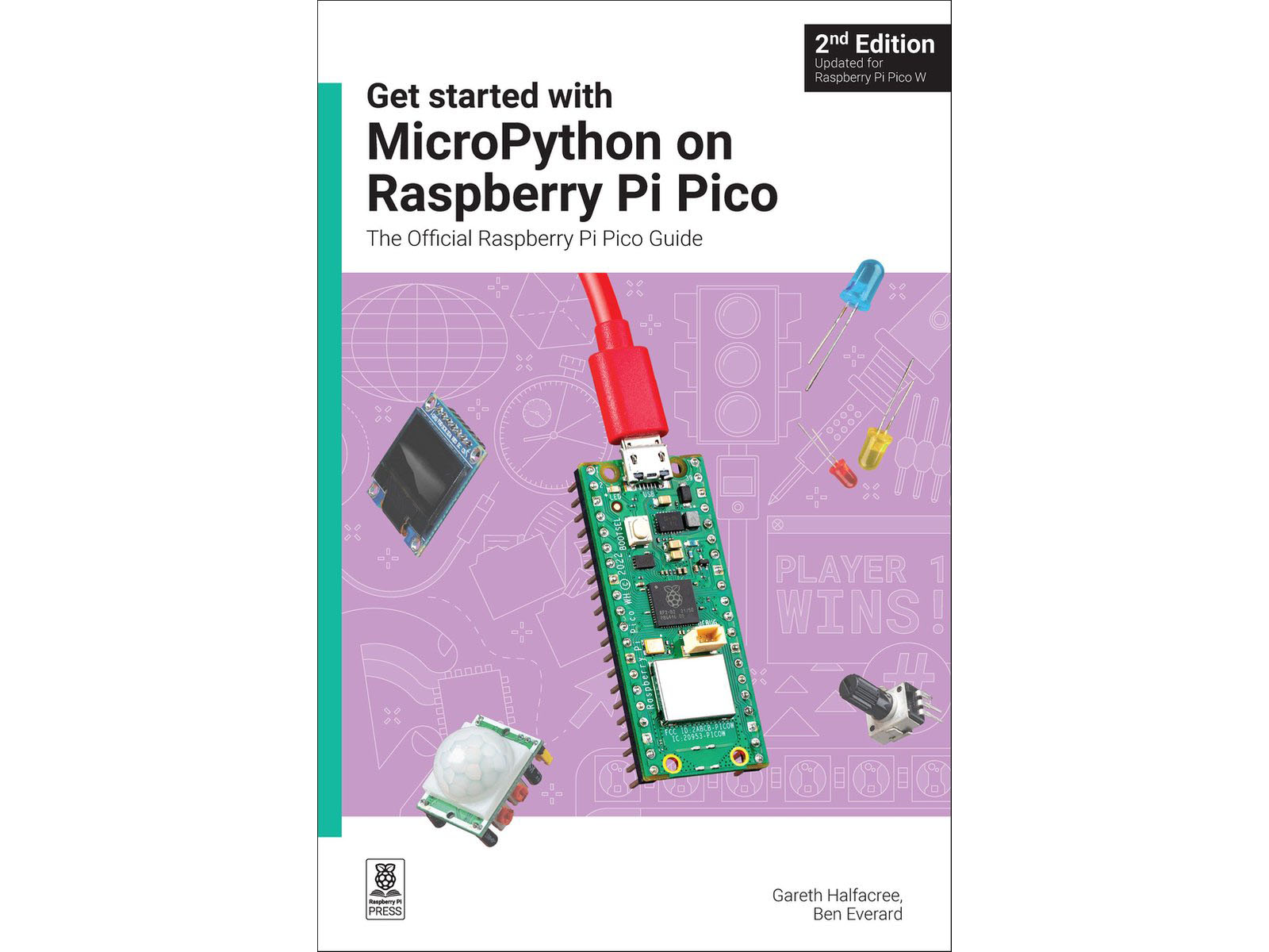 Get Started with MicroPython on Raspberry Pi Pico, 2nd Edition