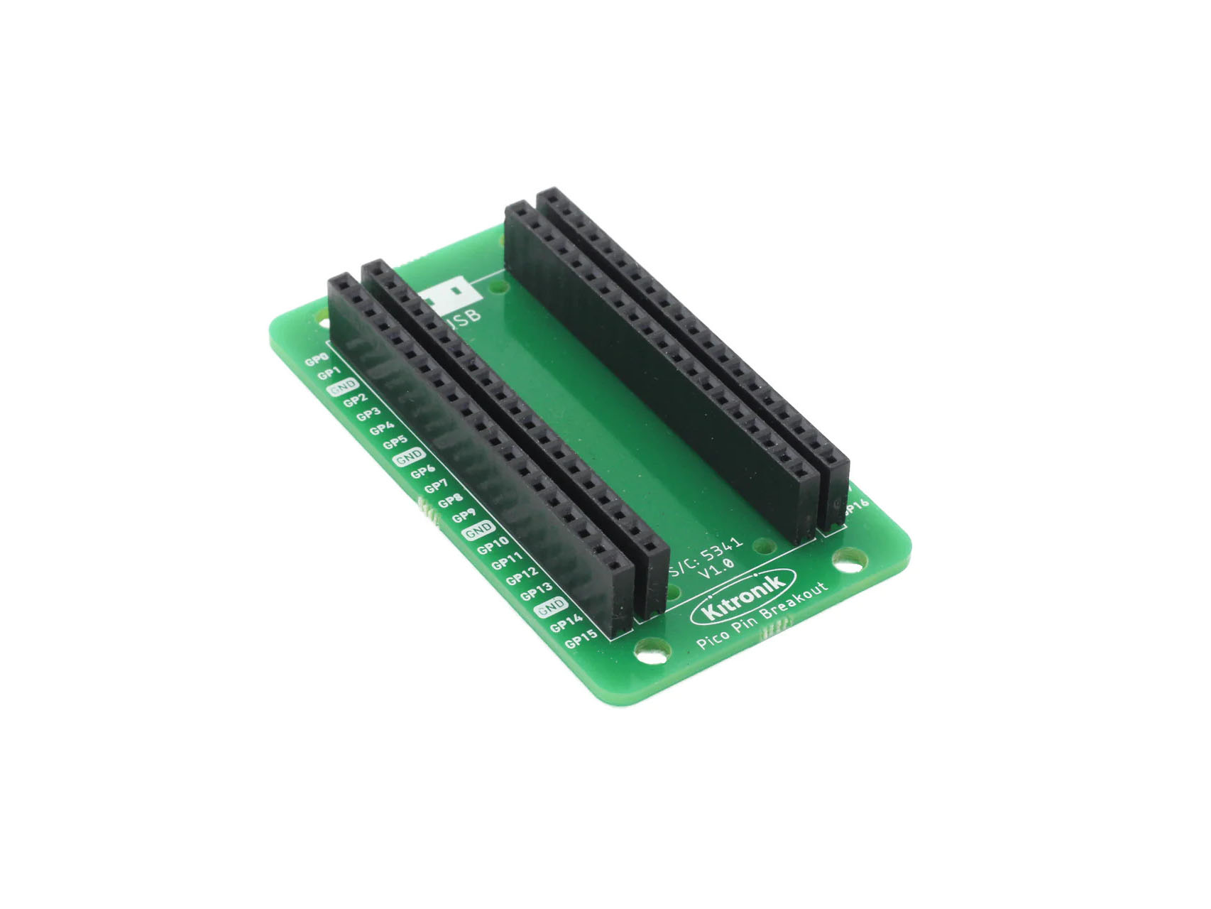 Kitronik Pin Breakout for the Raspberry Pi Pico
