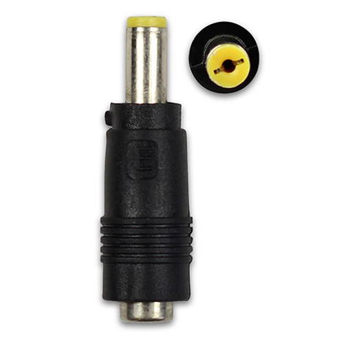Male 5.5x1.7 naar female 5.5x2.1/2.5 adapterplug