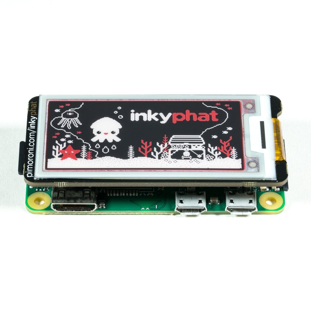 Black/White Inky pHAT (ePaper/eInk/EPD)