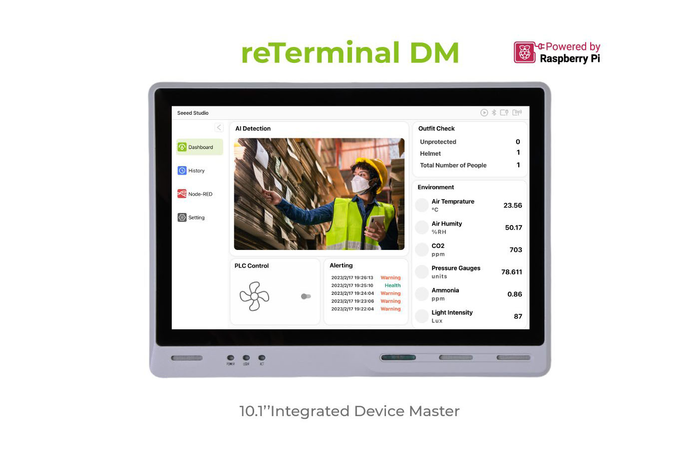 reTerminal DM - 10.1" Integrated Device Master