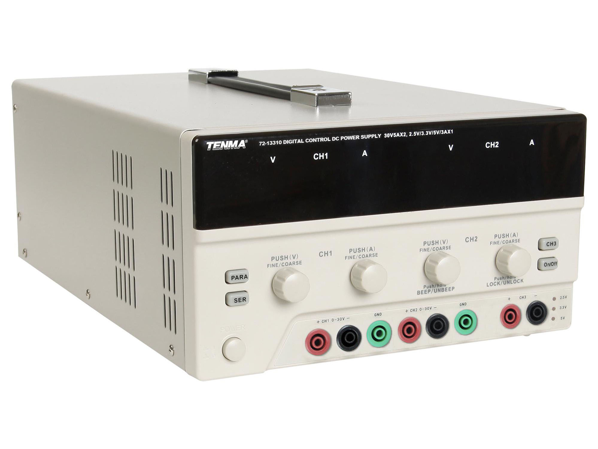 Benchtop Power Supply - 3ch -30V/5A
