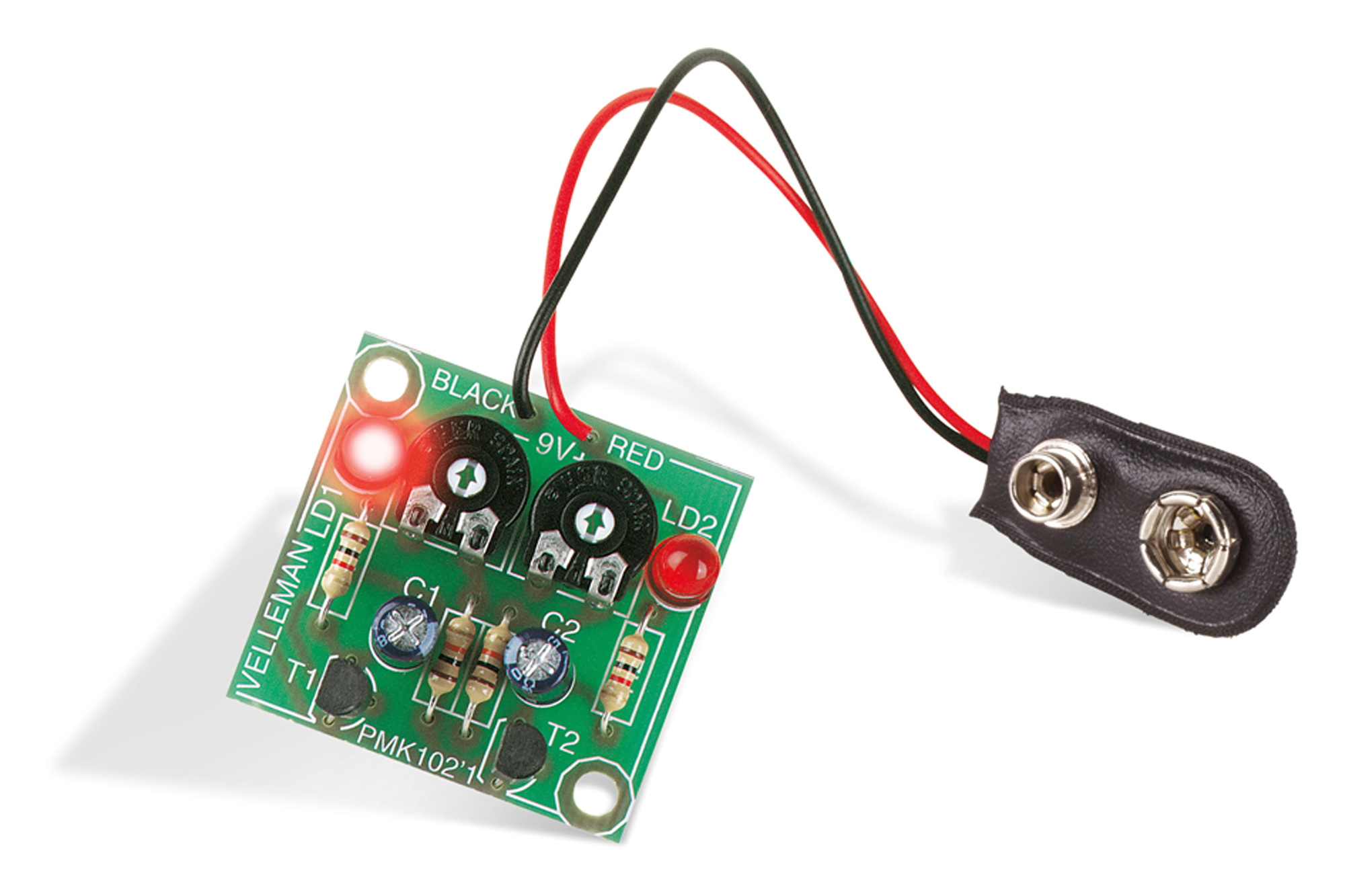 Knipperende LEDs - Soldeerkit