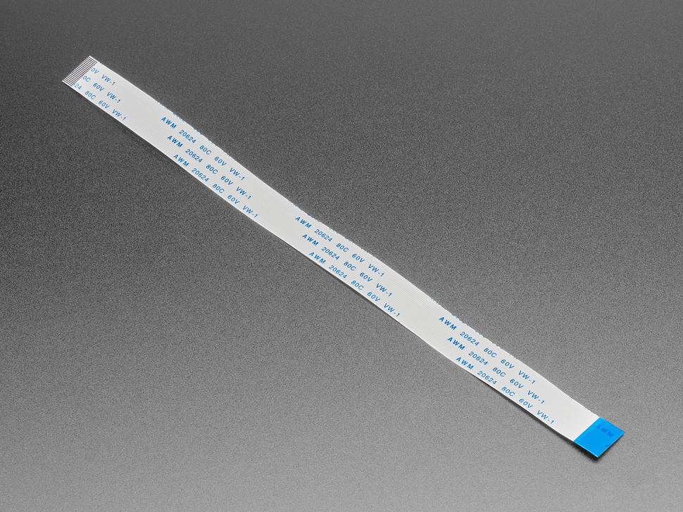 22-pin 0.5mm pitch FPC Flexkabel voor DSI CSI of HSTX - 20cm