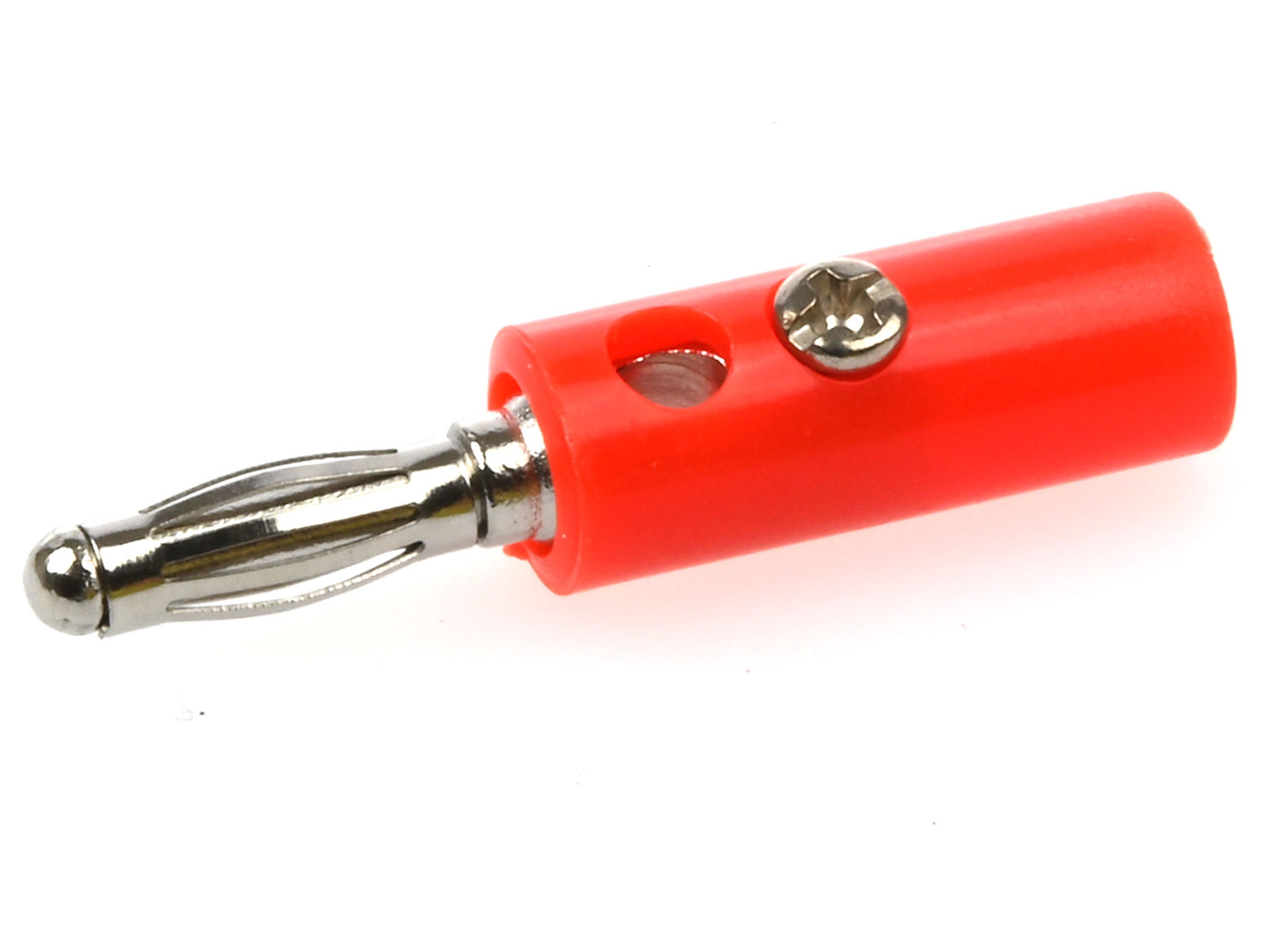 4mm Banaanstekker - Rood