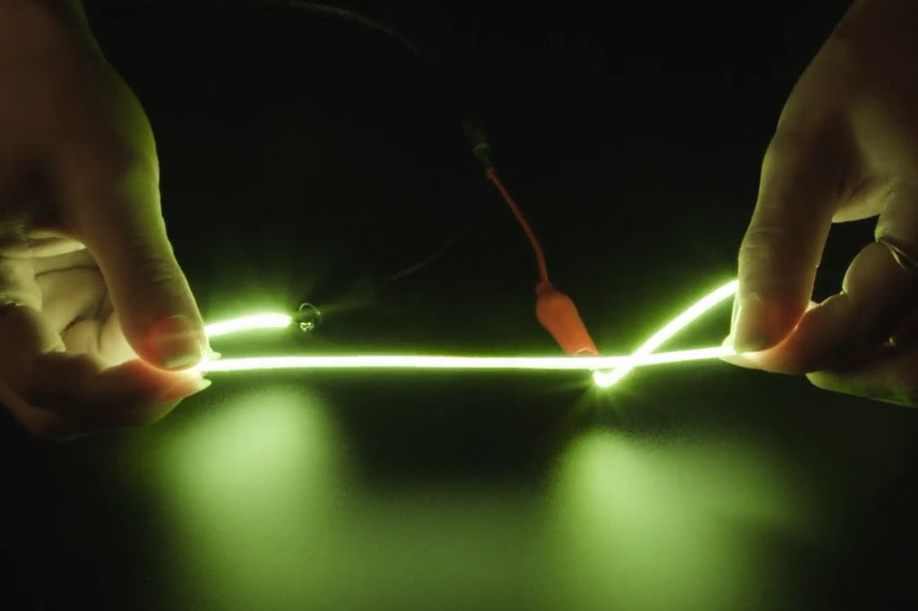 nOOds - Flexible LED Filament - 3V 300mm lang - Limoengroen