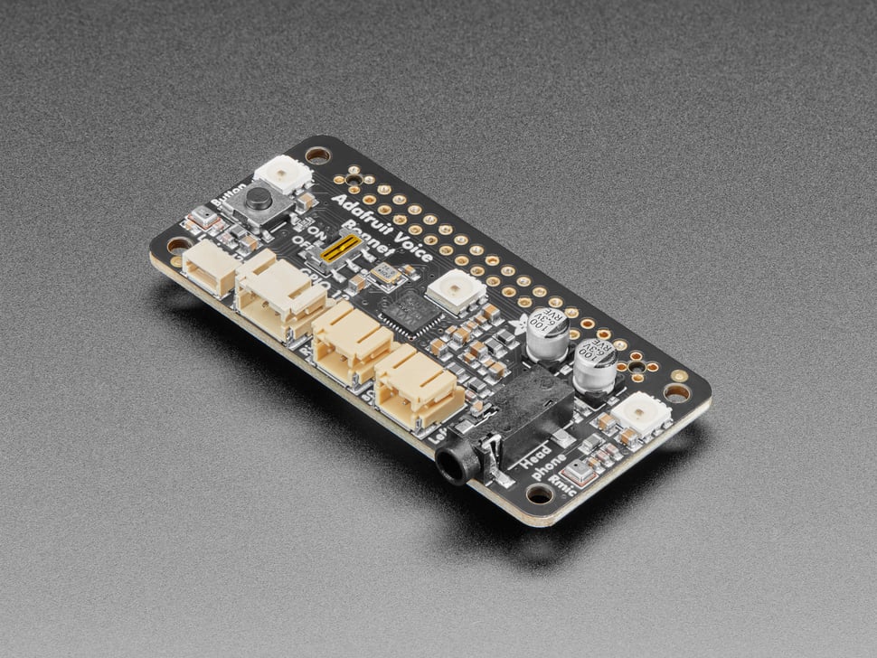 Adafruit Voice Bonnet voor Raspberry Pi