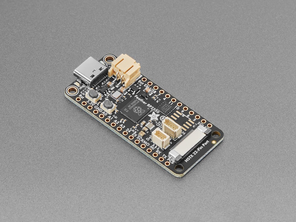 Adafruit Feather RP2350 met HSTX Port