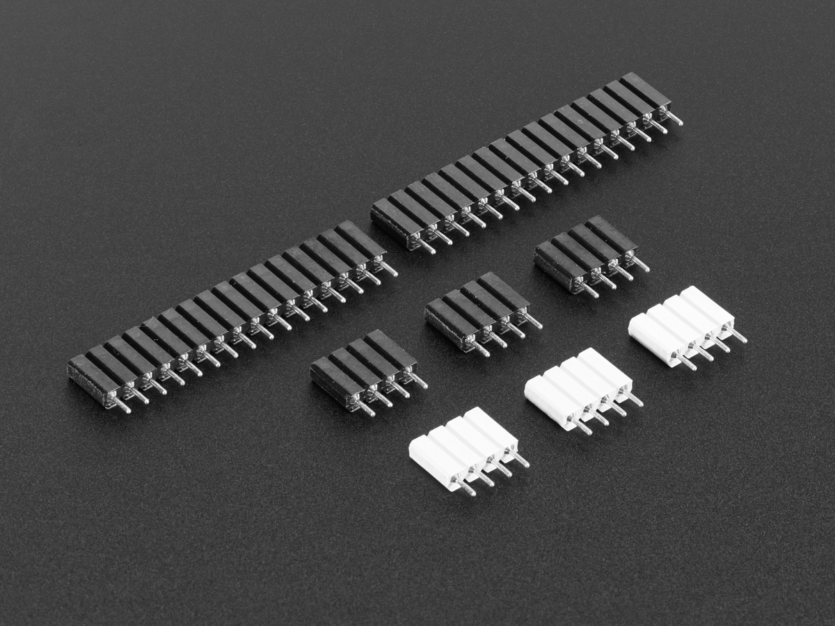 Set of Header Pins for MicroPython pyboard