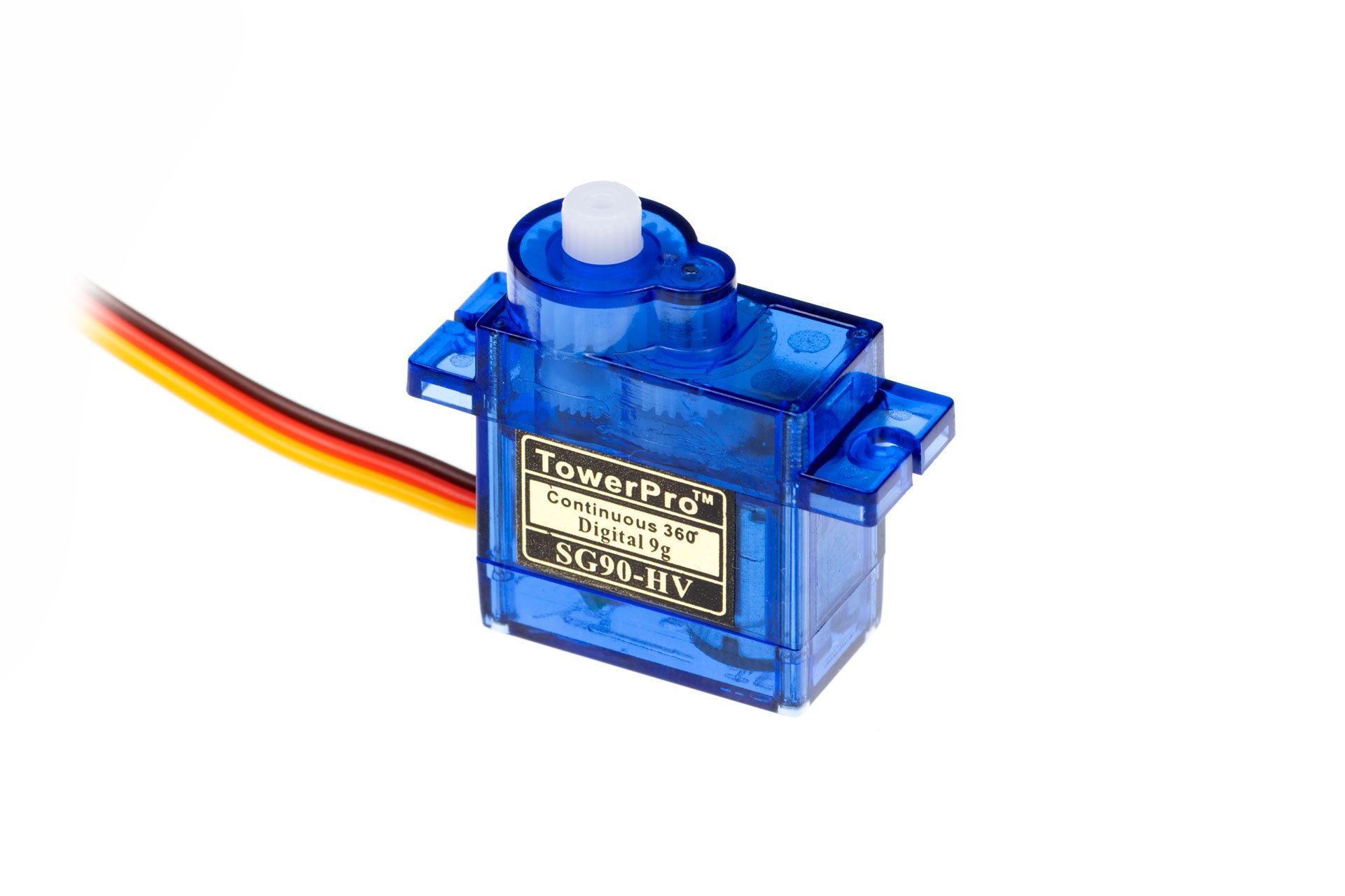 SG90 Servo - 360 Degree Continuous Rotation - 1.3kg/cm - 9g