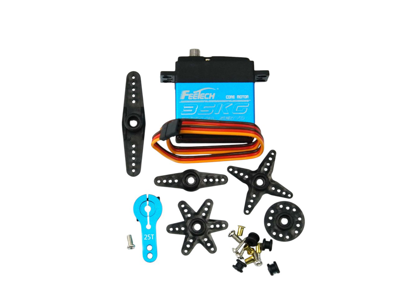 High Torque Waterproof Metal Gear Digital Servo (35KG, 180°, IP54)