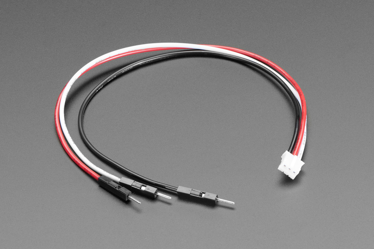 STEMMA JST PH 3-Pin to Male Header Cable - 200mm