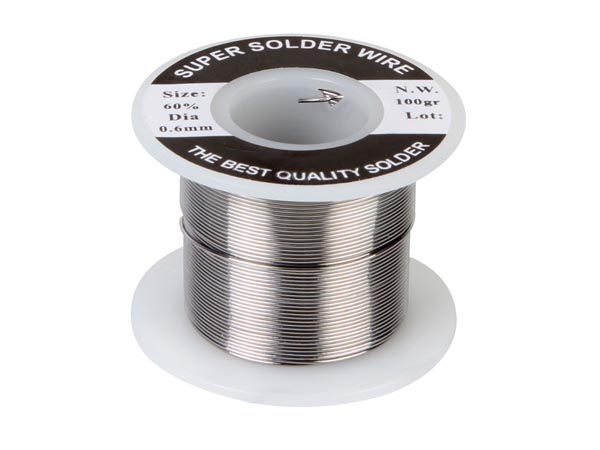Soldeertin - Sn60/Pb40 - 0.6mm - 100g