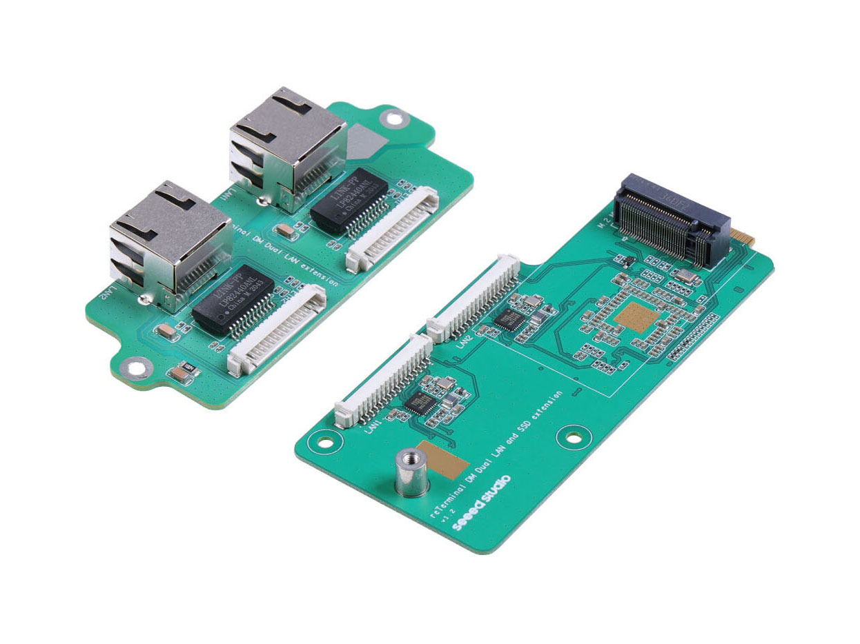 reTerminal DM Dual LAN & SSD uitbreiding
