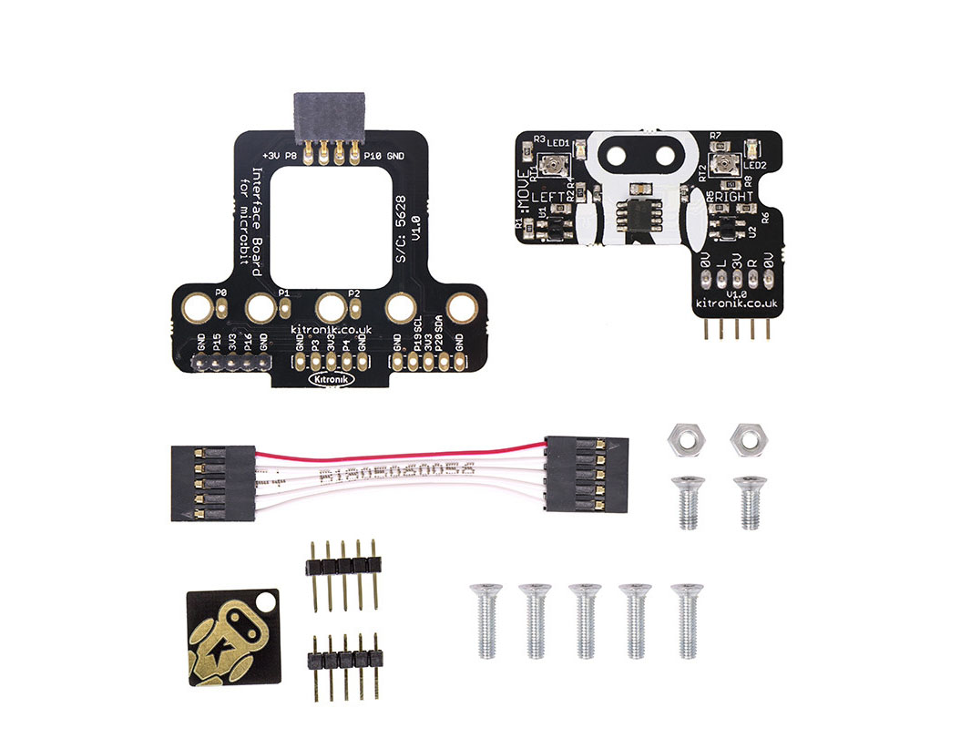 Kitronik Line Following add-on voor :MOVE mini V2