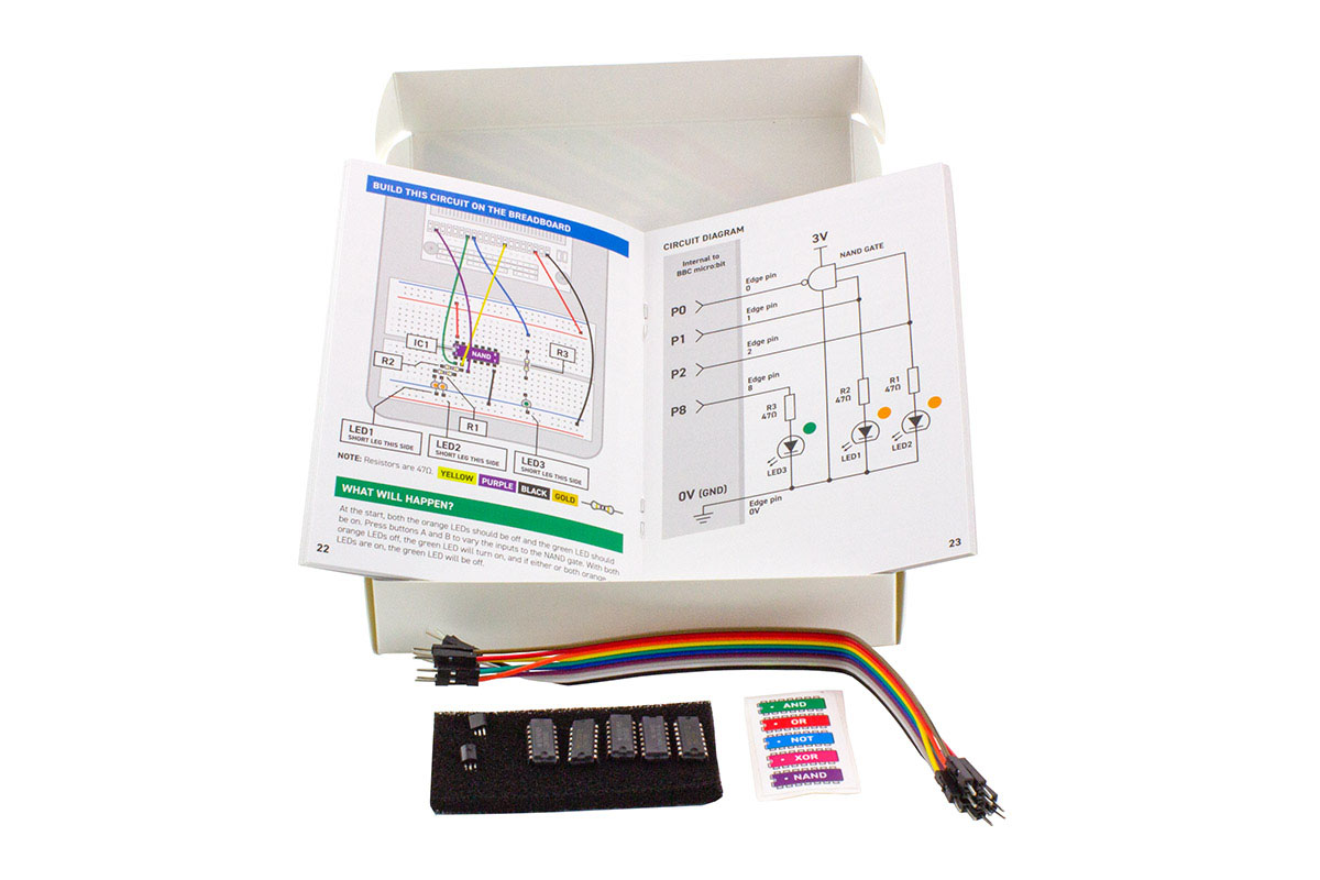 Digital Logic Pack voor Kitronik Inventor's Kit voor micro:bit