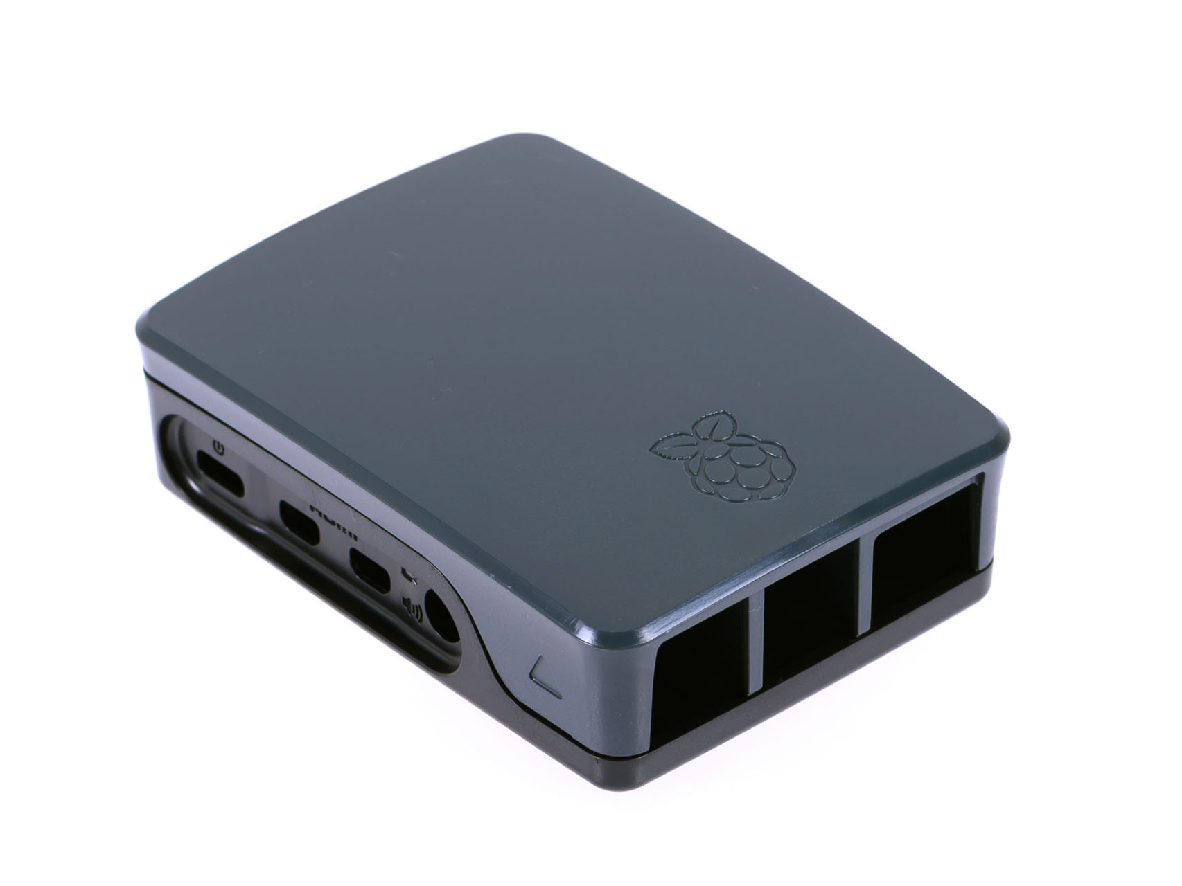Officiele Raspberry Pi 4 Behuizing - Zwart/Grijs