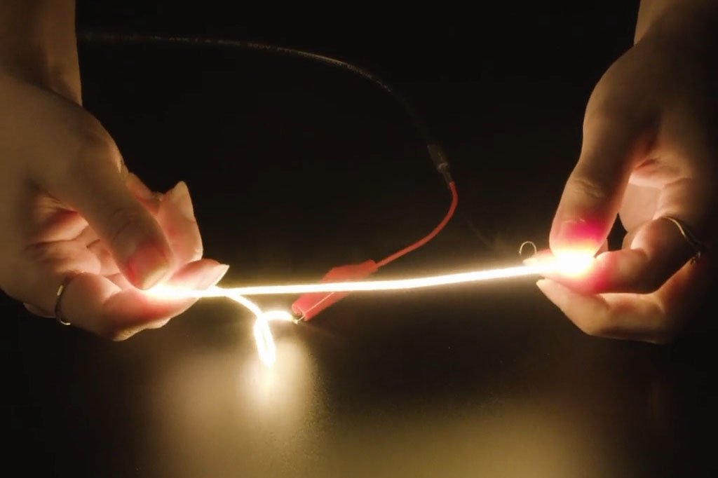 nOOds - Flexible LED Filament - 3V 300mm lang - Warm Wit
