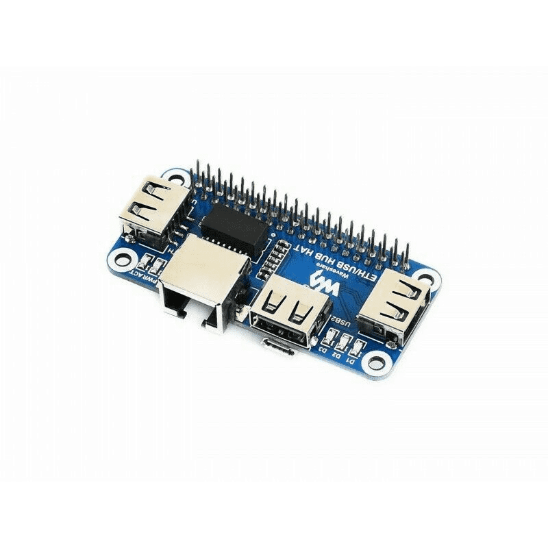 USB Ethernet HUB HAT voor Raspberry Pi Zero