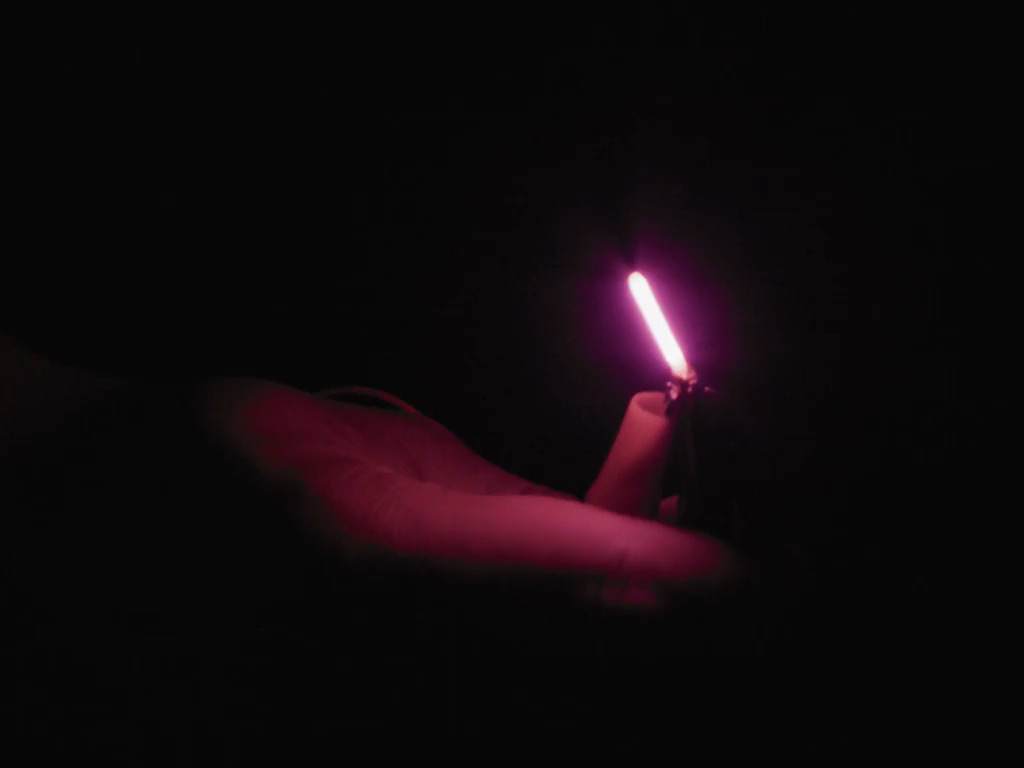 Single-Ended Flexible LED Filament - 3V 25mm lang - Roze