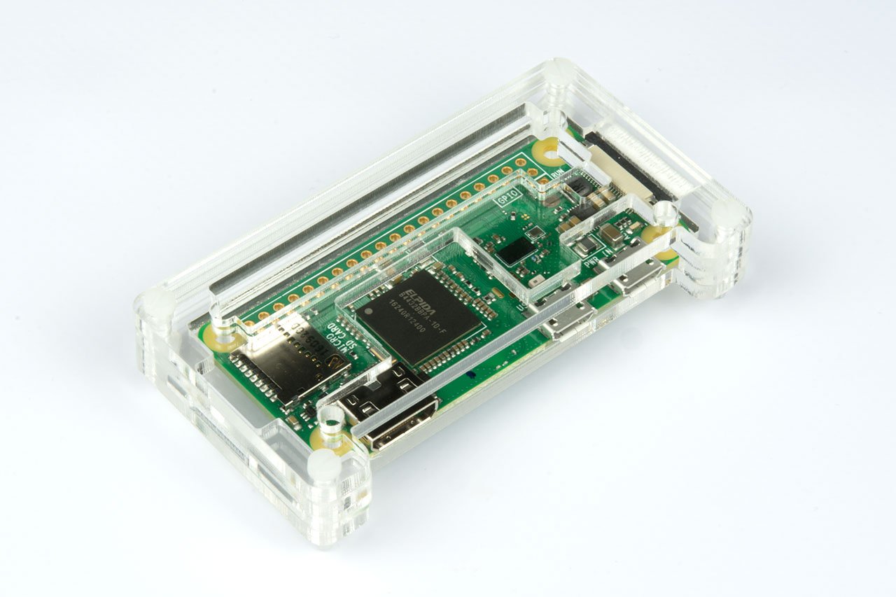 Raspberry Pi Zero Behuizing - Transparant